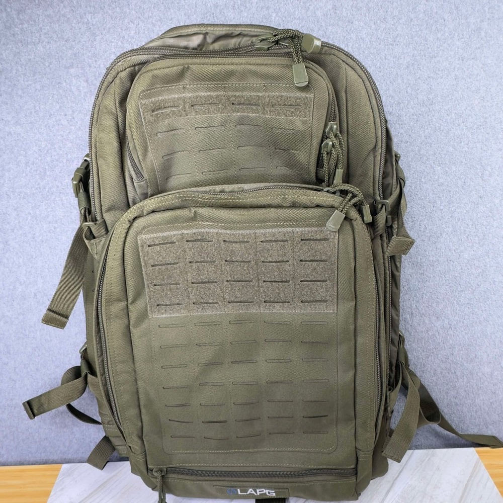 NEW LAPG LA Police Gear Atlas 72 Hour Tactical Backpack Green‎ Outdoor Bug Out